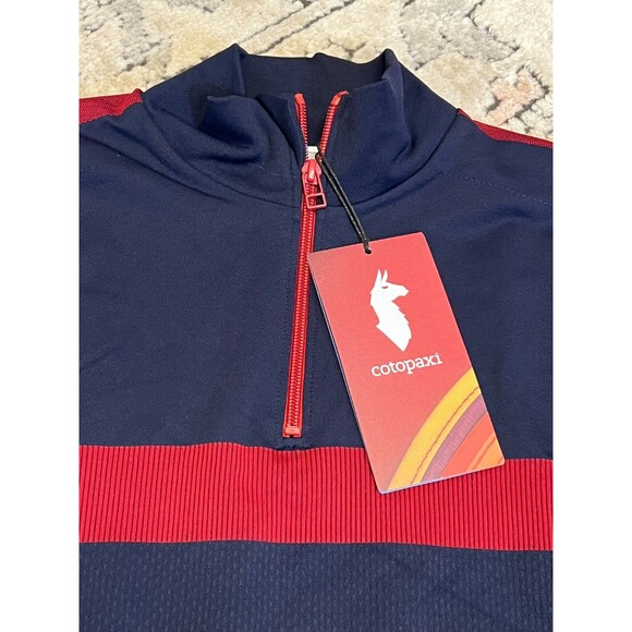 NWT COTOPAXI Women's L Debajo Seamless Base Layer Shirt 1/4 Zip Pullover Jacket - Picture 3 of 12